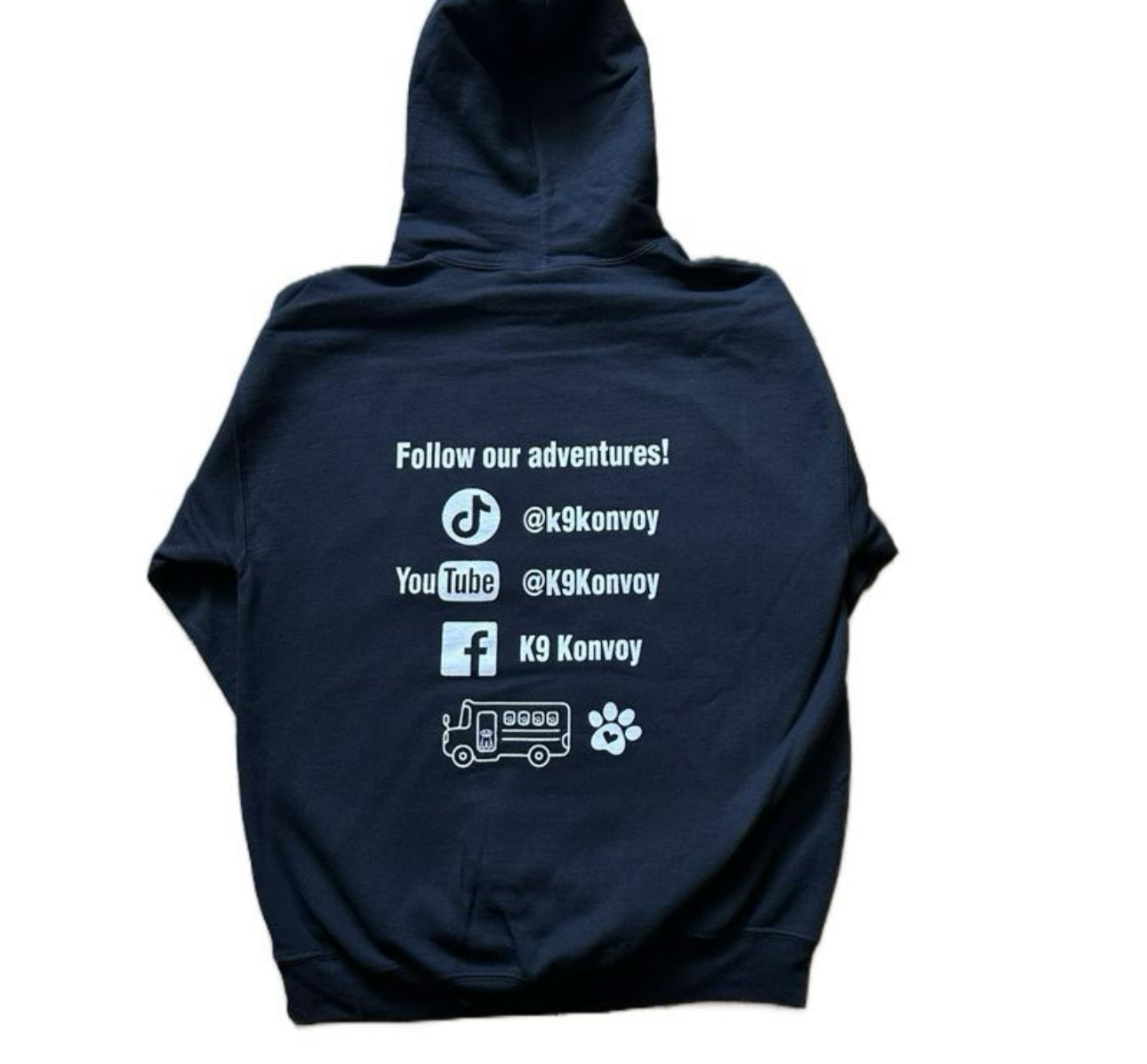K9 Konvoy Hooded Sweatshirt - Gildan Brand